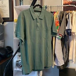 Eddie Bauer Green Polo